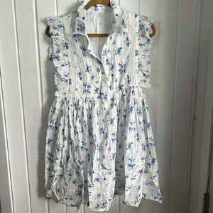 Shop Talulah Head In The Clouds Flutter Dress